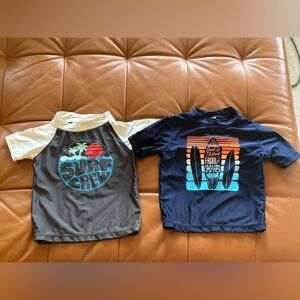 Kids Surf Crew Rash Guard Swim Top Set “Boys’” (or girls’) size 18 months.
